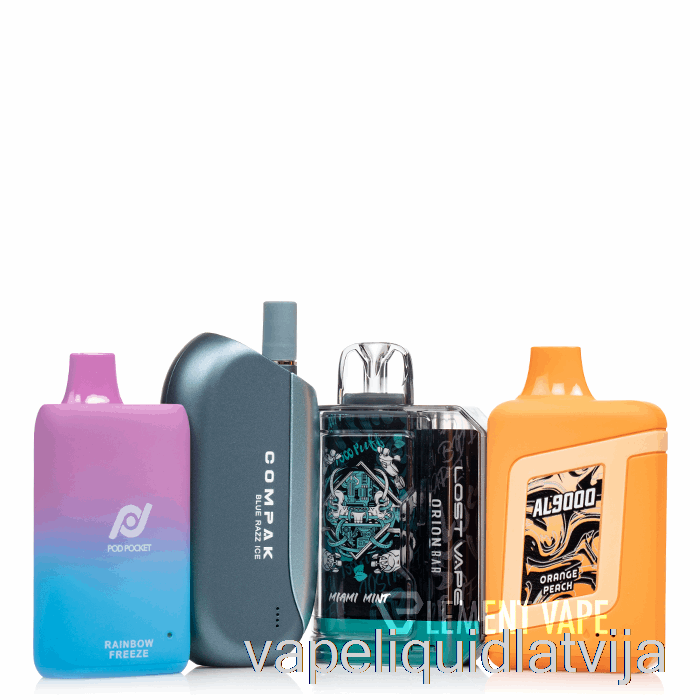 Mystery Vienreizējās Lietošanas Vape Pack 4-pack Edition Vape šķidrums